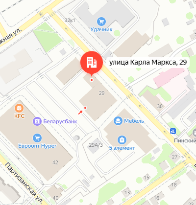 Магазин в г. Пинск не работает с 22 по 26 июля и переезжает по новому адресу