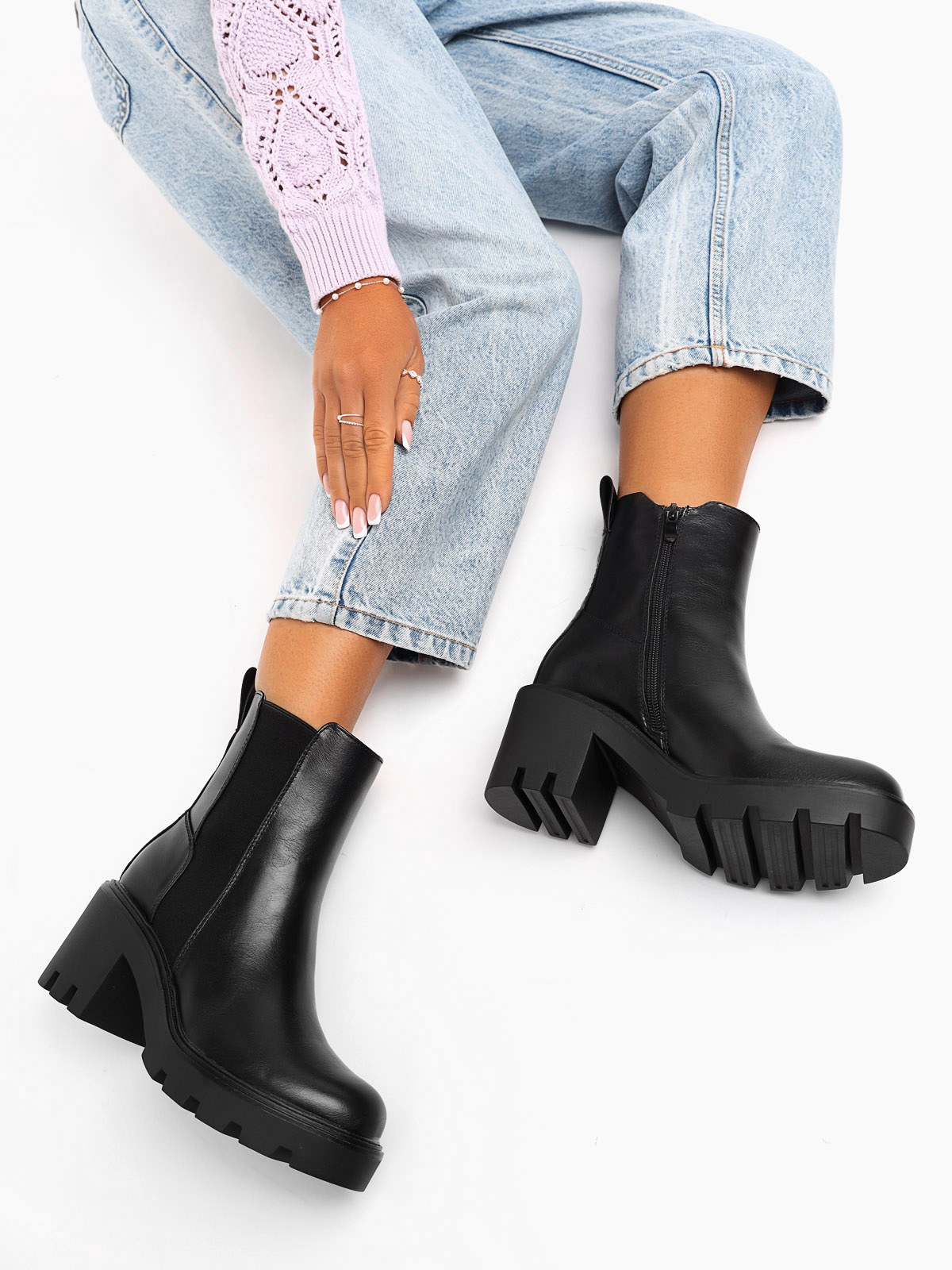 

Ботинки Enjoin' 074321459, Черный