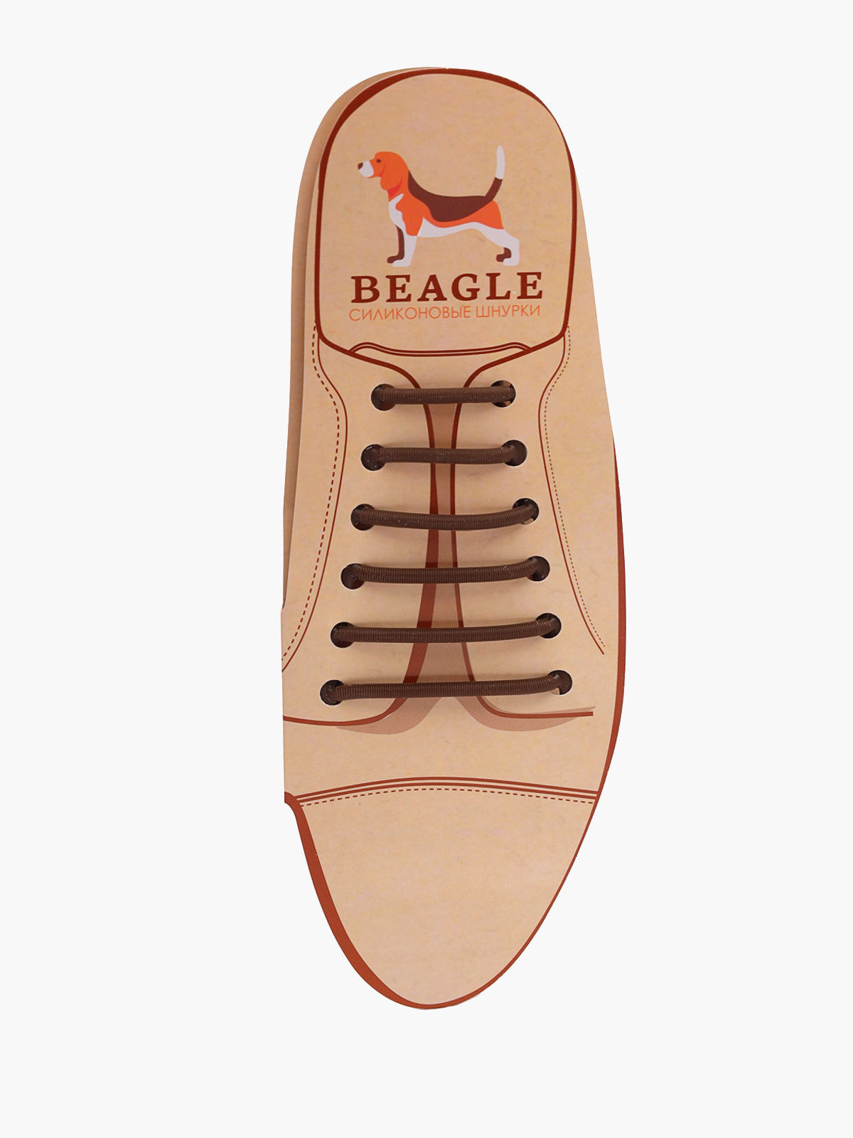 

Шнурки Beagle 1331000008, Коричневый