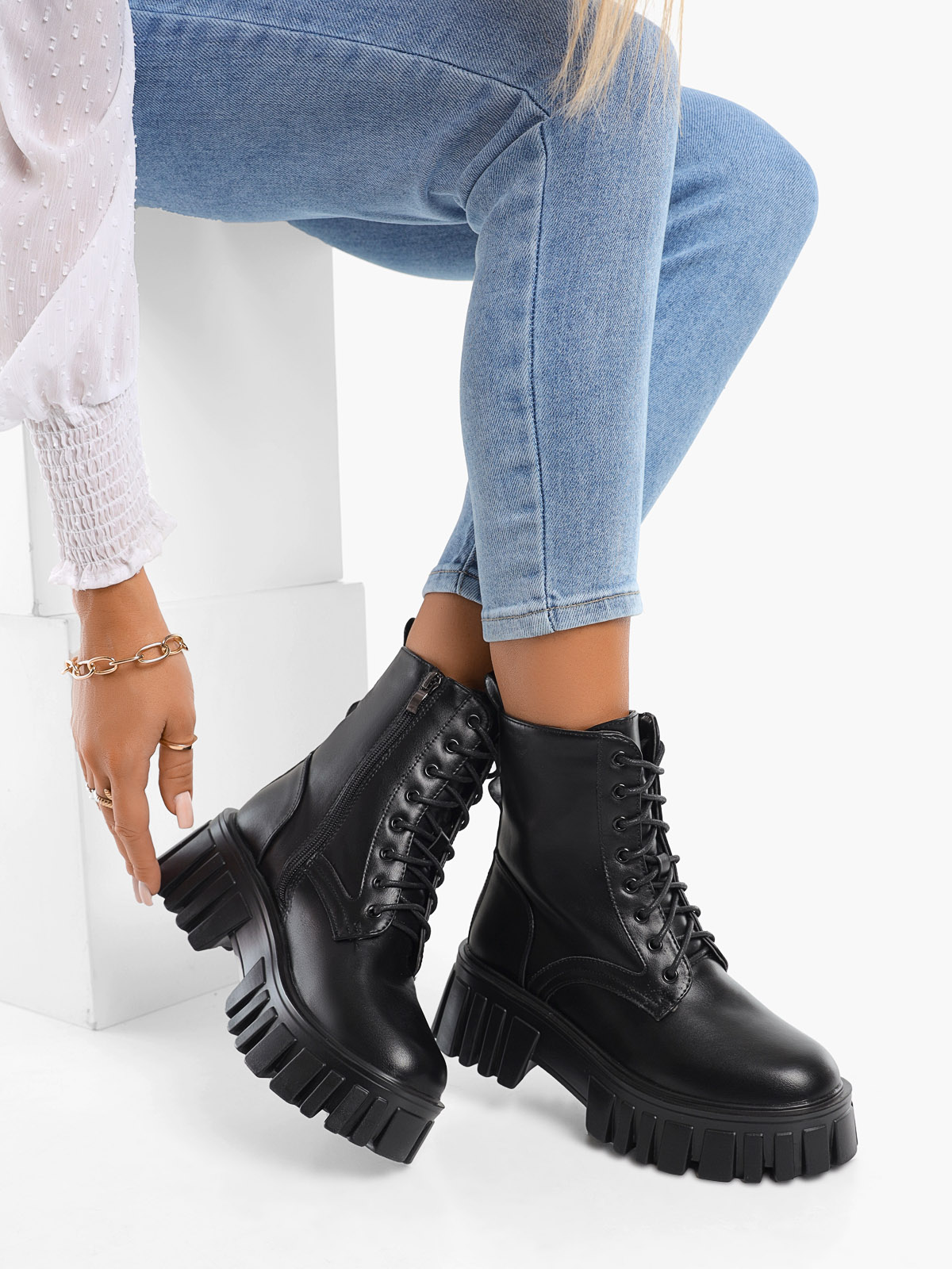 

Ботинки Enjoin' 13856622, Черный