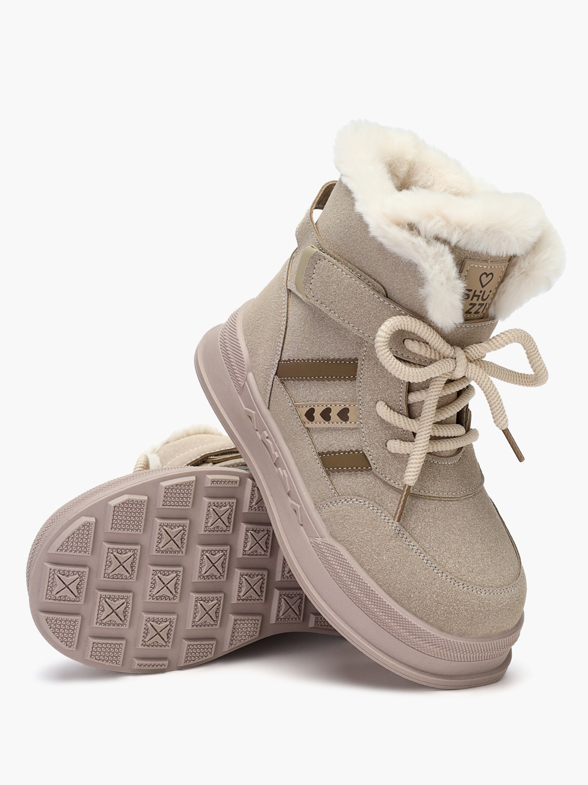 

Ботинки Shuzzi 1400000266, Бежевый