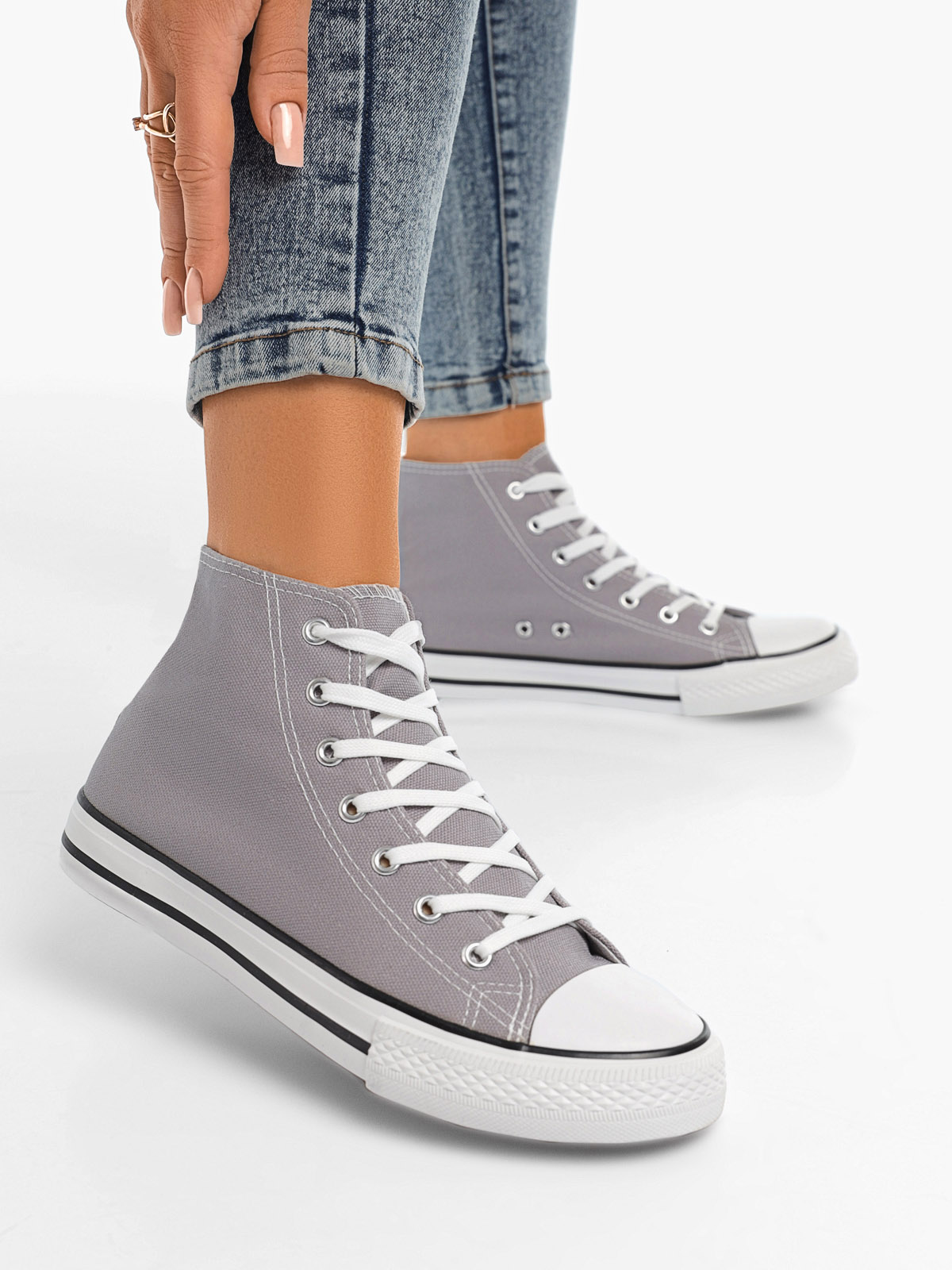 

Кеды Ideal shoes 1465992144, Серый