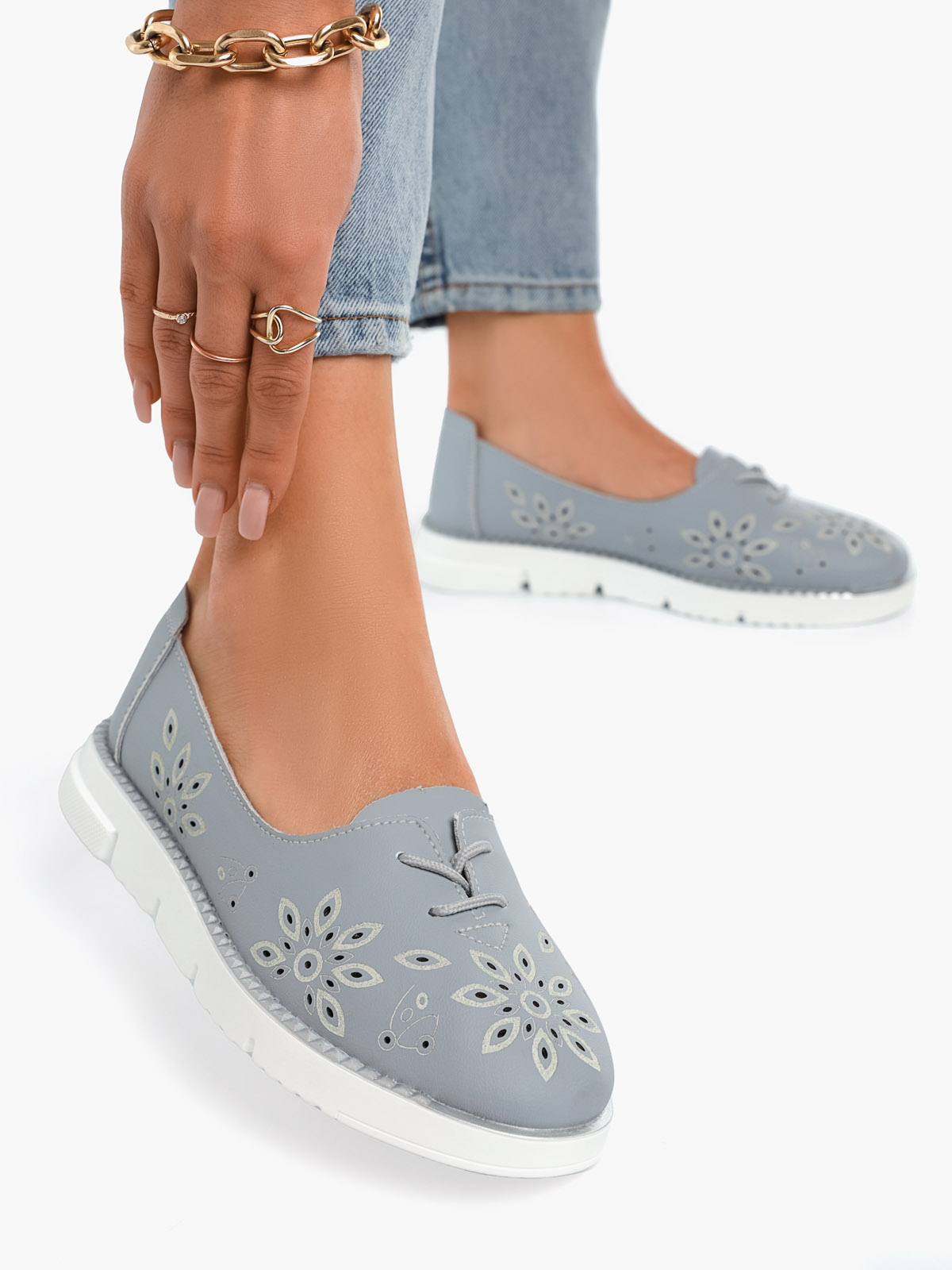 

Туфли O.LIVE naturalle 16283021, Голубой