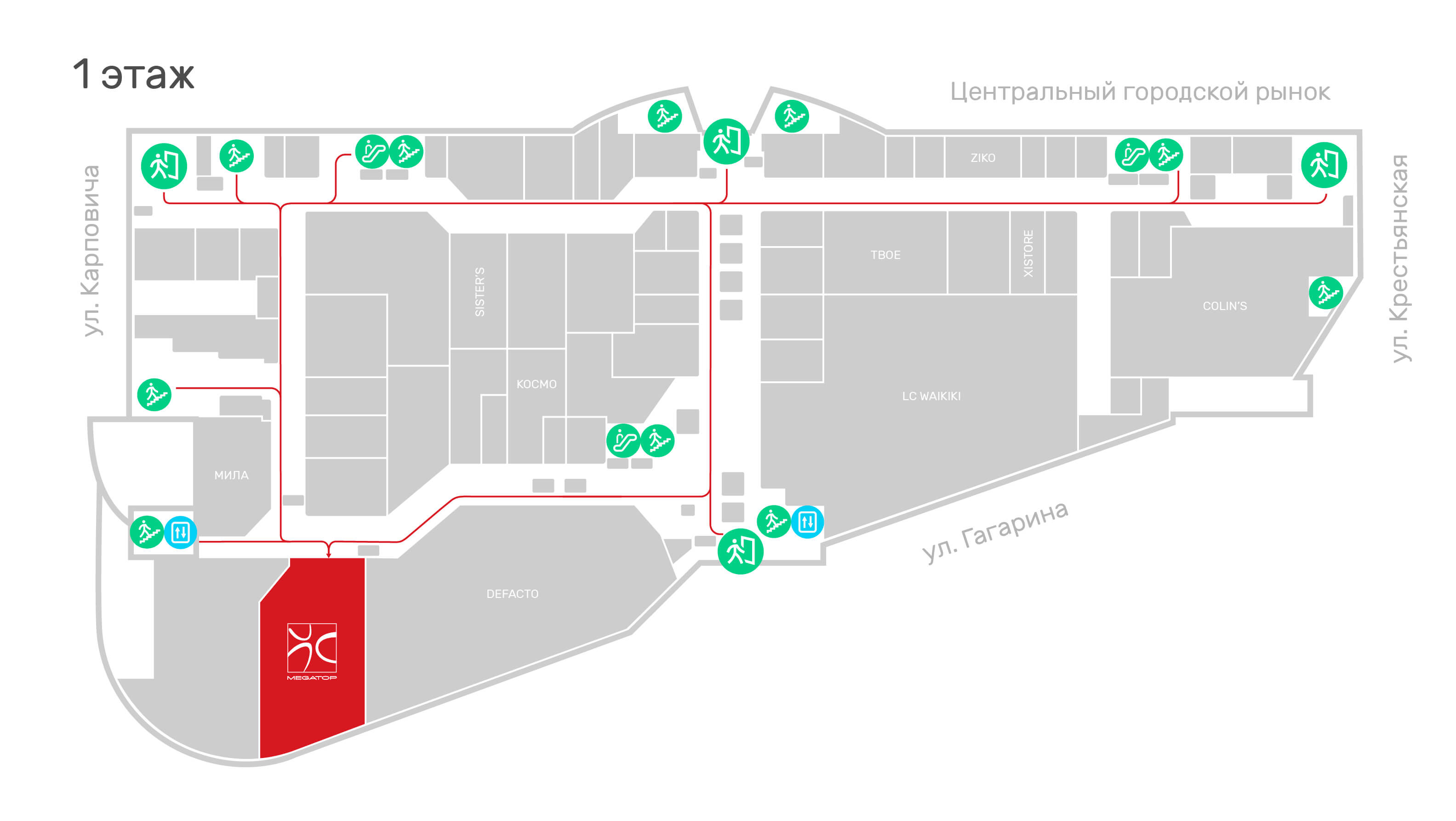 MEGATOP ТЦ Секрет